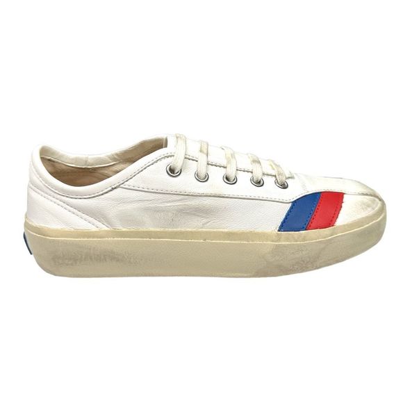 RE/DONE 70’s Low Top Stripe Sneakers - EU 37 (6.5/7) - Picture 1 of 10